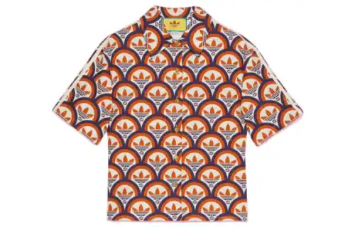 GUCCI X Adidas Interlocking G And Trefoil Shirt Multicolor