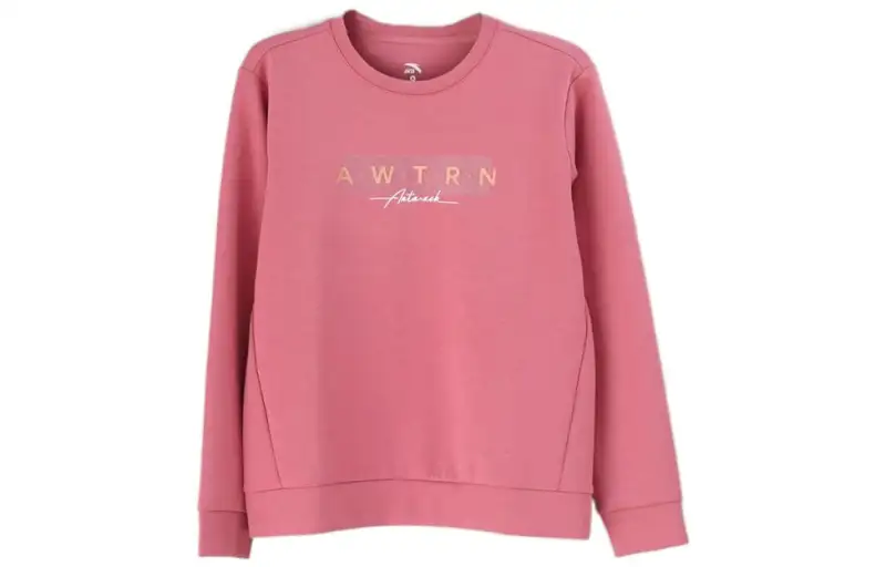 ANTA Variety Training Collection Sweatshirts Women's Quipah Red Crew Neck Moderate Regular