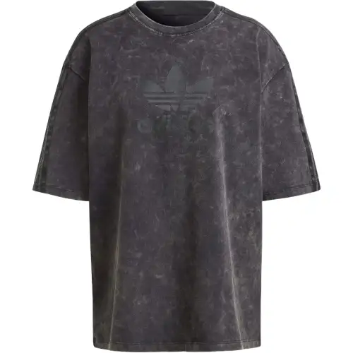 Adidas Originals Drop Shoulder Sleeve T Shirt Women's Black