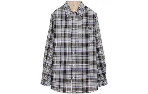 LOEWE Shirts Women's Black Lapel Moderate Other