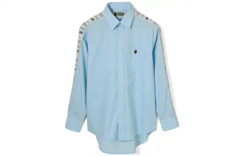 A BATHING APE Shirts Women's Pointed Collar Moderate Shirt
