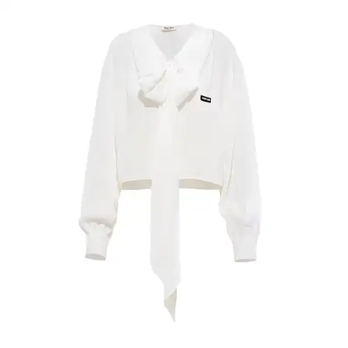 MIU MIU SS23 Shirt Women's White