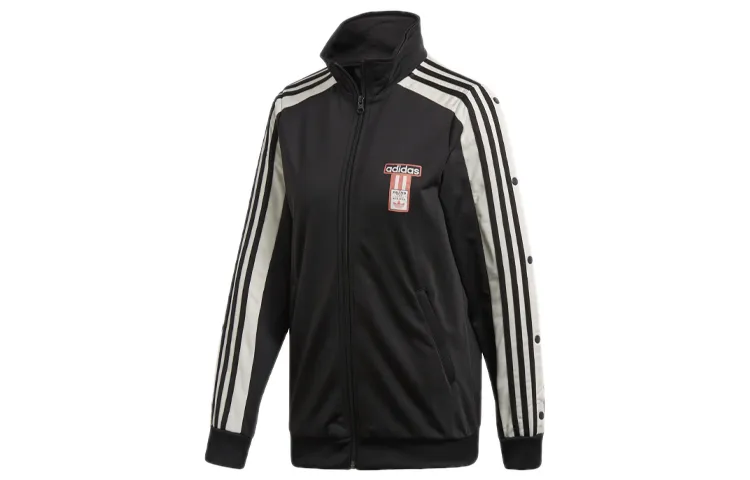 Adidas Originals ADIBREAK Jackets Women's Black Stand Collar Moderate Other