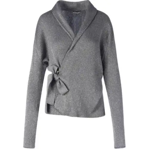 Balenciaga Knitwear Regular Fit Women's Silver Gray