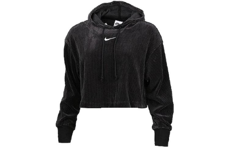 Женское худи Nike Corduroy (черное)