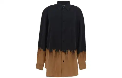 Vetements Shirts Women's Multicolor Lapel Moderate