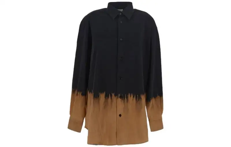 Vetements Shirts Women's Multicolor Lapel Moderate