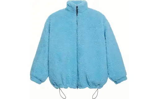 Balenciaga Coat Women's Light Blue