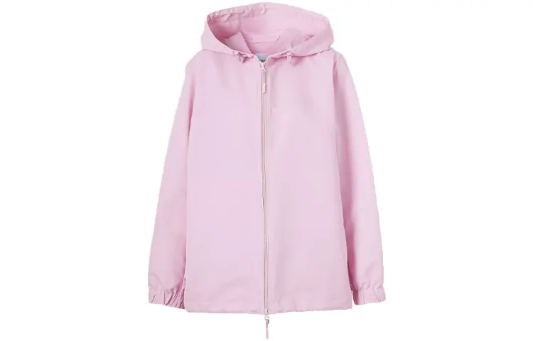 Burberry Jackets Women's Pink Hooded Moderate