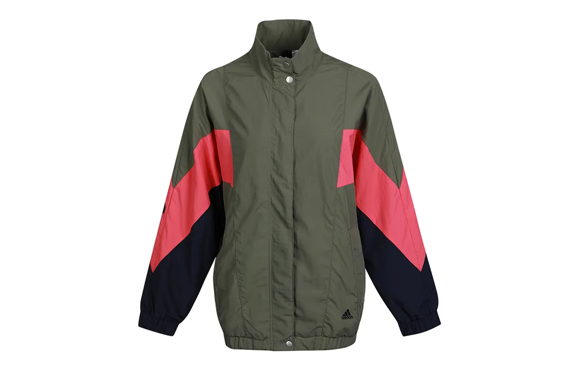 Adidas Jacket Women's Pink Green