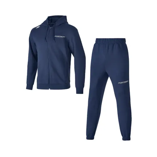 Skechers Basic Sports Collection Casual Sportswear Men's Navy Blue