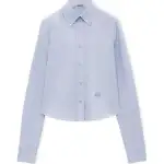LOEWE FW24 Shirt Women's Soft Blue
