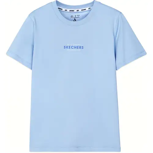 Skechers T Shirt Women's Cashmere Blue