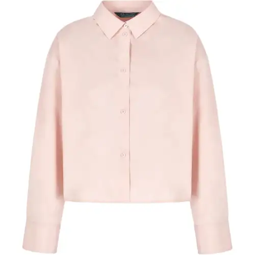 ARMANI EXCHANGE Armani, short long-sleeve, fuchsia shirt