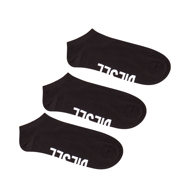 DIESEL Ankle Socks Men’s 3 Pack Black