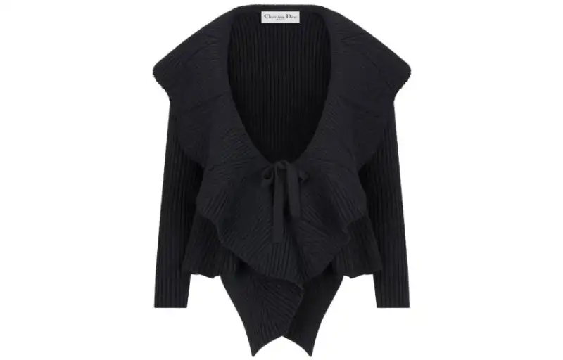 DIOR Knitwear Women's Black Crew Neck Moderate Other