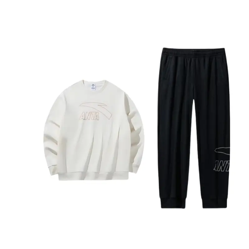 ANTA Sweatshirt Sets Unisex Crew Neck Moderate