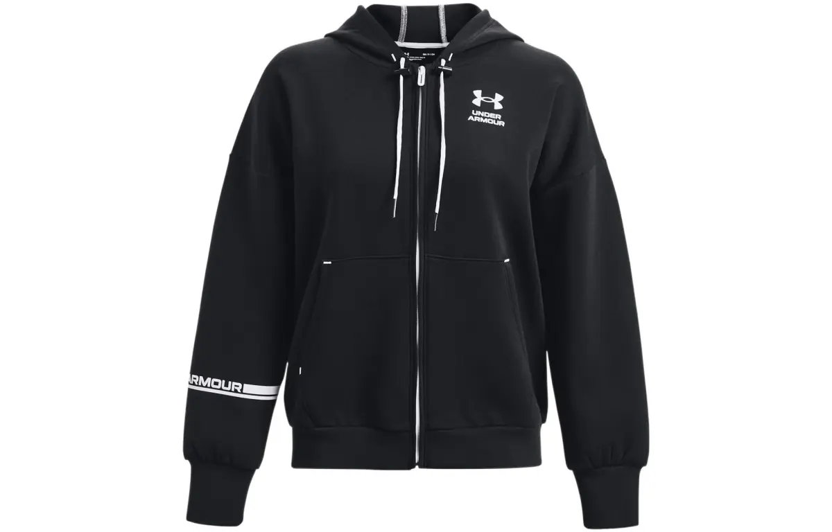 Under Armour Summit Jackets Women's Black Hooded Moderate Other