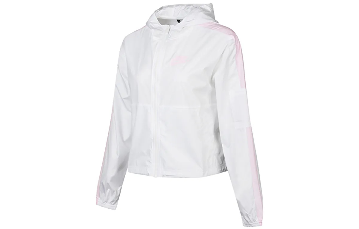 Nike Jackets Women's White Hooded Thin Other