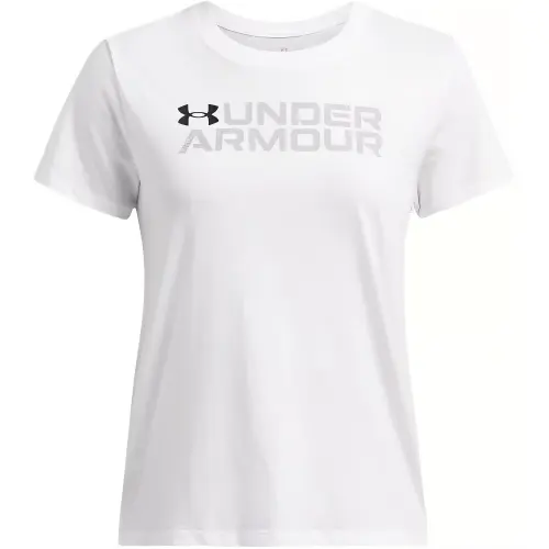 Under Armour Big Logo T Shirt Women's White