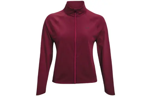 Under Armour RUSH Jackets Women's Red Stand Collar Moderate Other