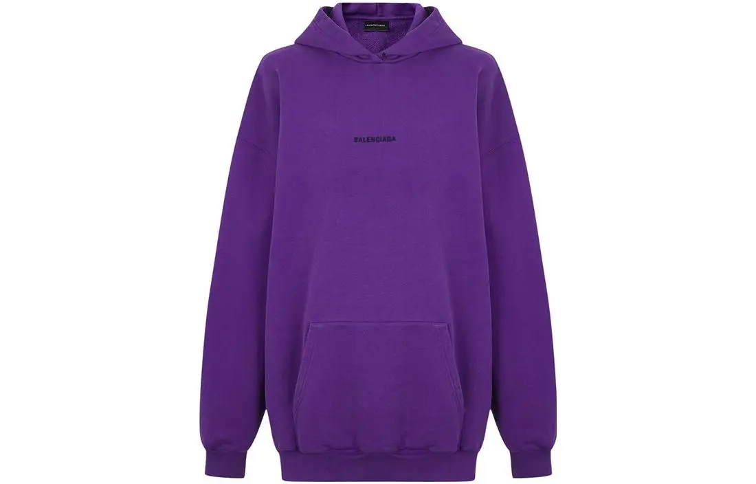【Best of: PromotionsPrevious Season】embroidered-logo oversized hoodie
