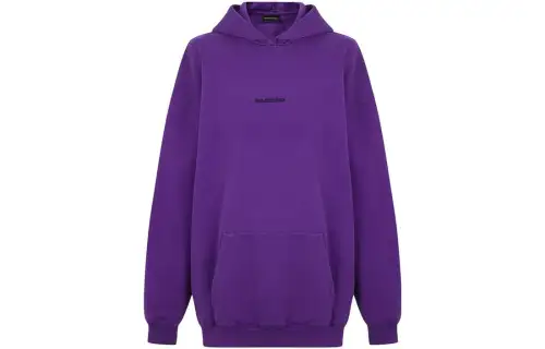 【Best of: PromotionsPrevious Season】embroidered-logo oversized hoodie