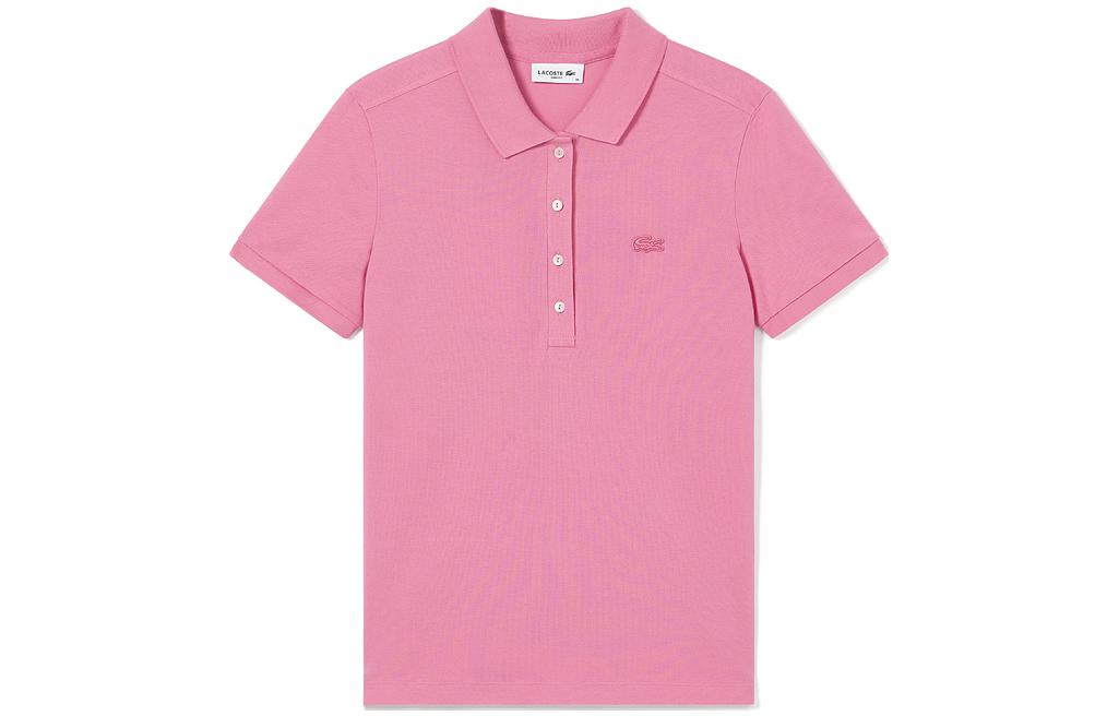 Женская футболка LACOSTE (белая)