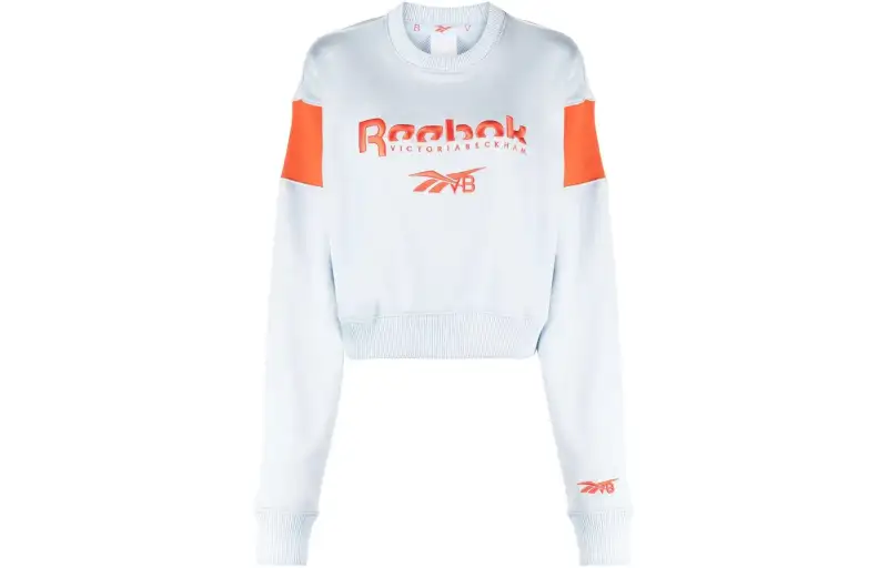 Reebok Logo print Crew Neck Sweatshirt