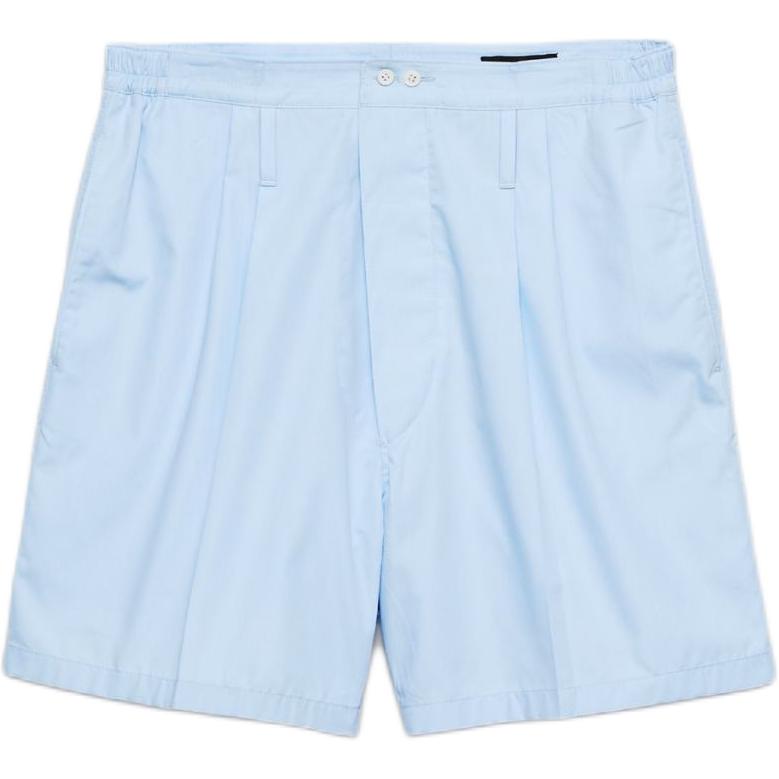 PRADA FW25 Casual Shorts Men's Sky Blue