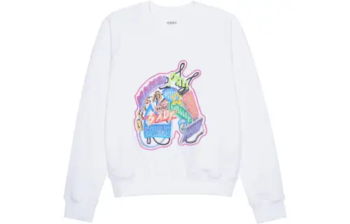 HERMES 2010s Chevaloscope Embroidered Sweatshirt