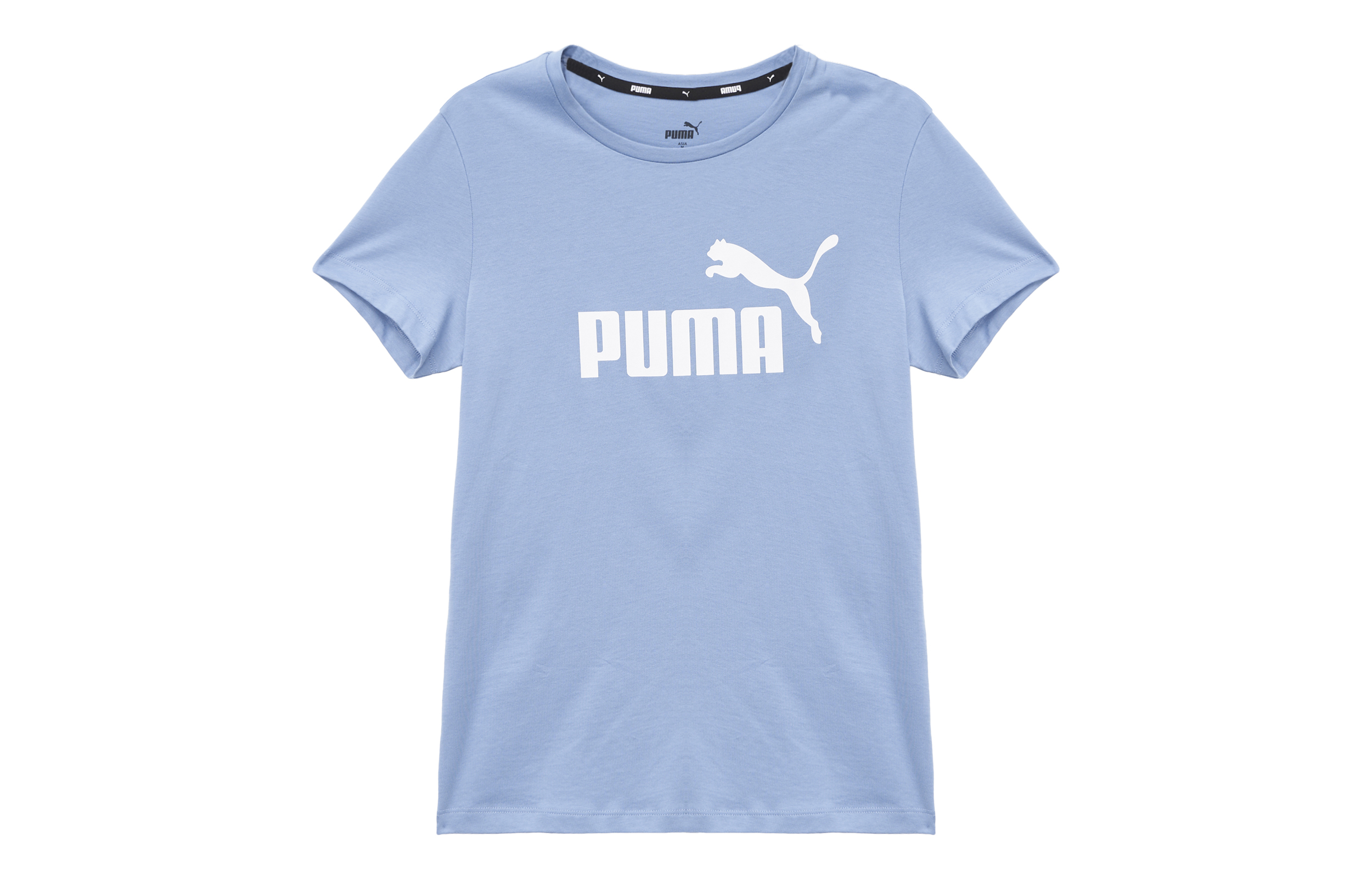 Женская футболка PUMA SS24 (серо-синяя)