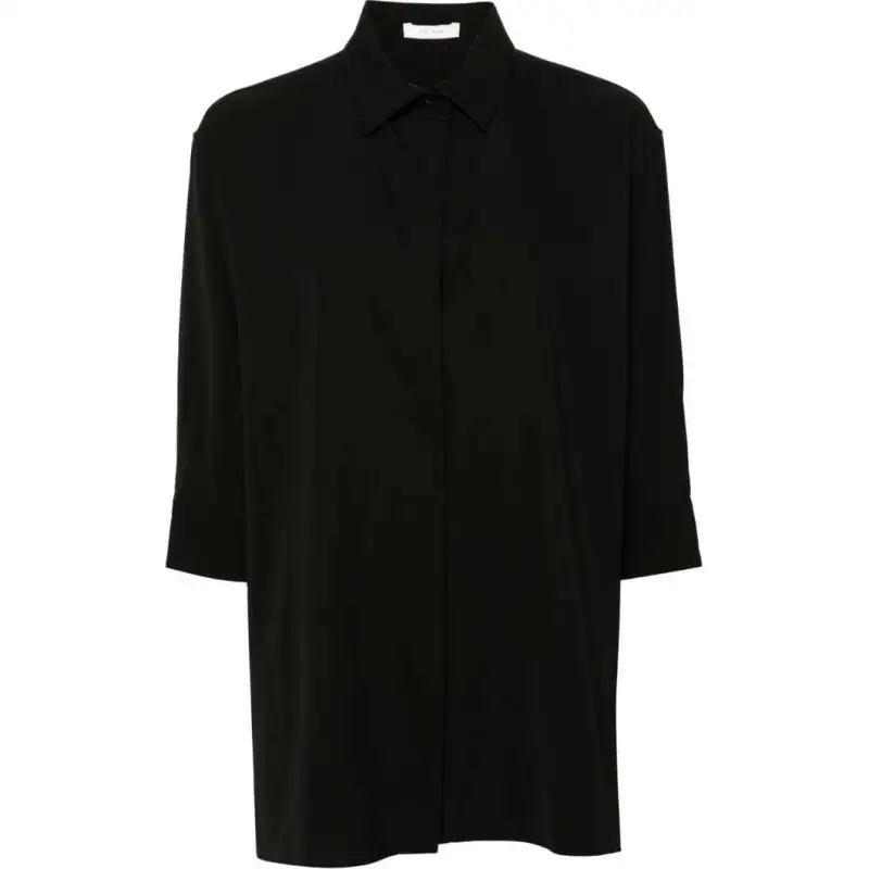 The Row Elada classic-collar shirt