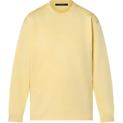 LOUIS VUITTON FW24 Knitwear Women's Light Yellow