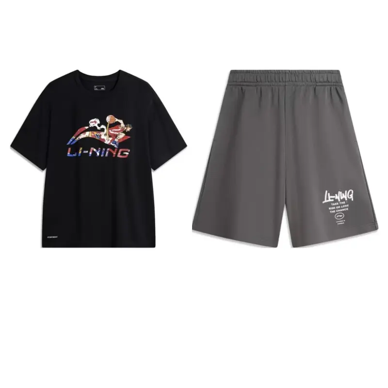 Li Ning Sports Fashion Collection Casual Sportswear Men's Black