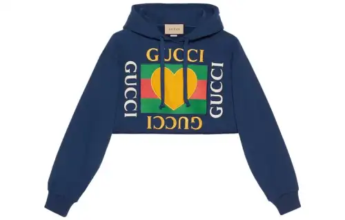 GUCCI Valentine's Day Collection FW23 Sweatshirt Women's Blue
