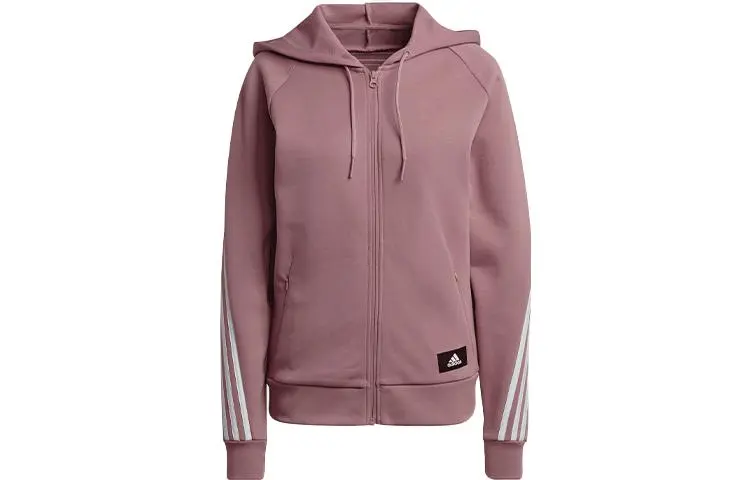 Adidas Free Shipping With AdiClub Future Icons 3 Stripes Hooded Track Top