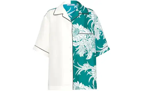 PRADA Shirts Women's Multicolor Lapel