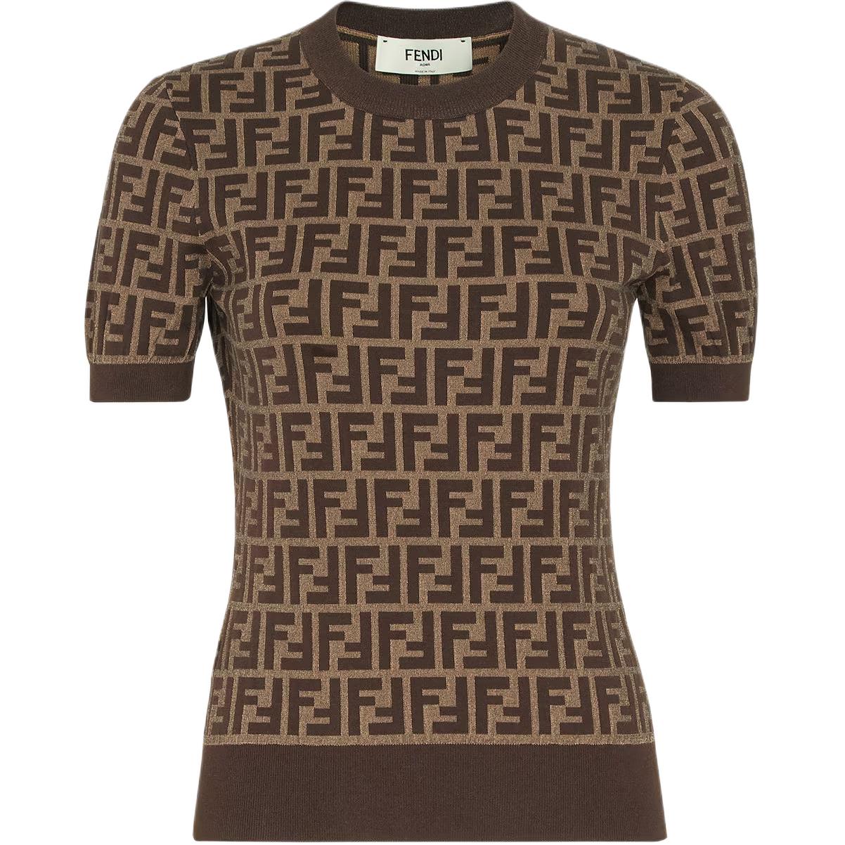 Женский джемпер Fendi (коричневый)