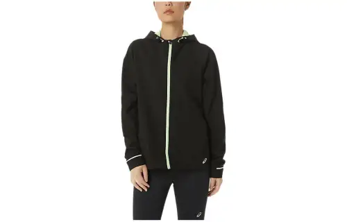 ASICS Jackets Women's Black Hooded Moderate Other