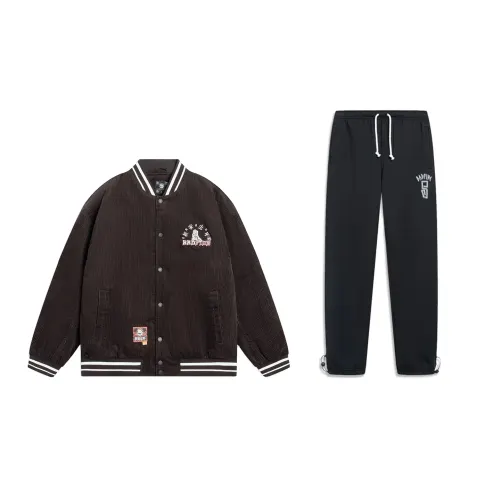 Li Ning Casual Sportswear Men's Baseball Collar Moderate