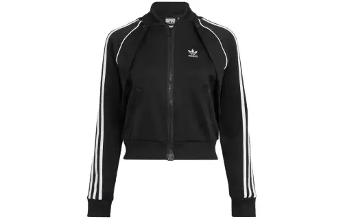 Adidas Originals Jackets Women's Black Baseball Collar Moderate Other