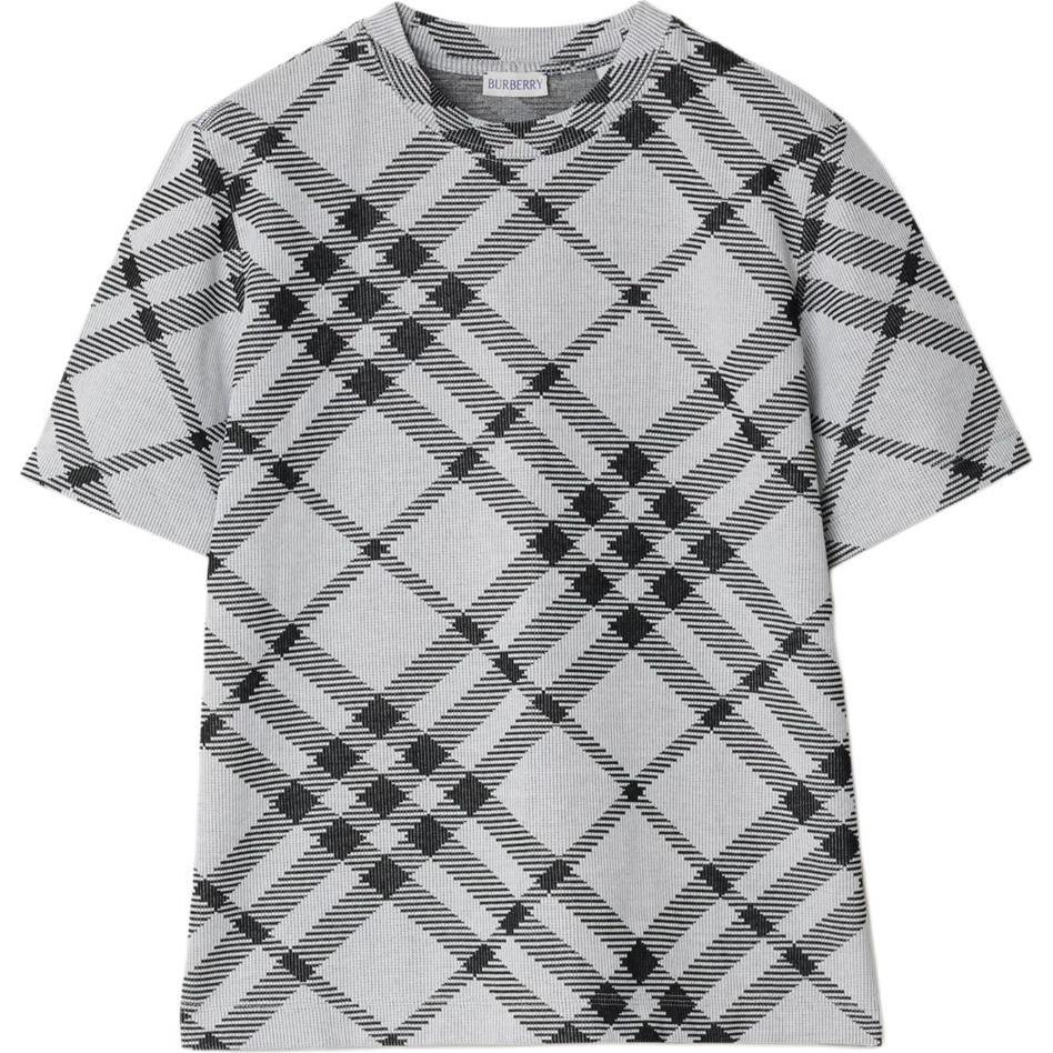 Женская футболка Burberry (белая)