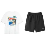 Li Ning Casual Sportswear Men's Crew Neck Moderate