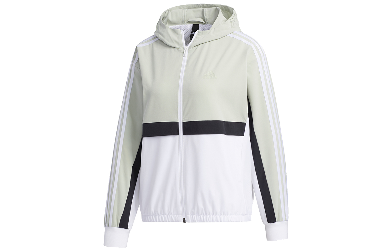 Женская куртка adidas Sport Performance (неоново-желтая) — фото 1