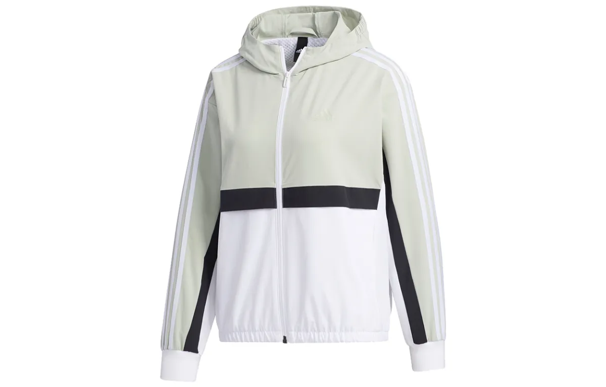 Adidas Jackets Women's Fluorescent Yellow Hooded Moderate Other