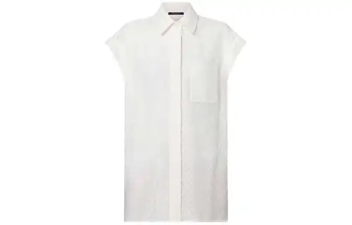 LOUIS VUITTON Monogram Fil Coupé Sleeveless Shirt