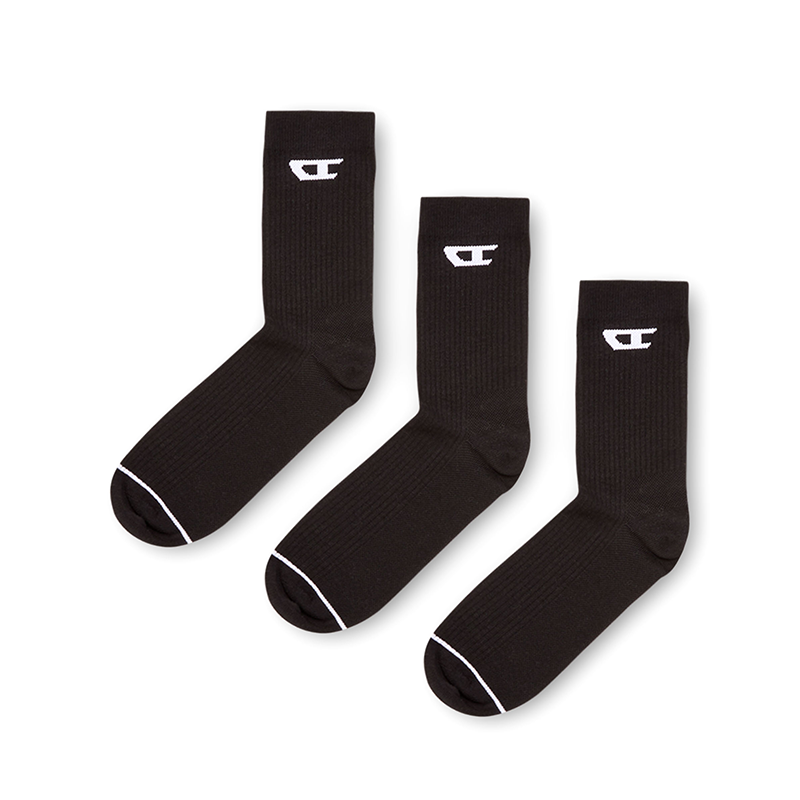 DIESEL Mid Calf Socks Men’s 3 Pack