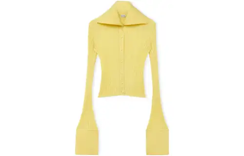 LOEWE Knitwear Women's Yellow Hooded Moderate Other