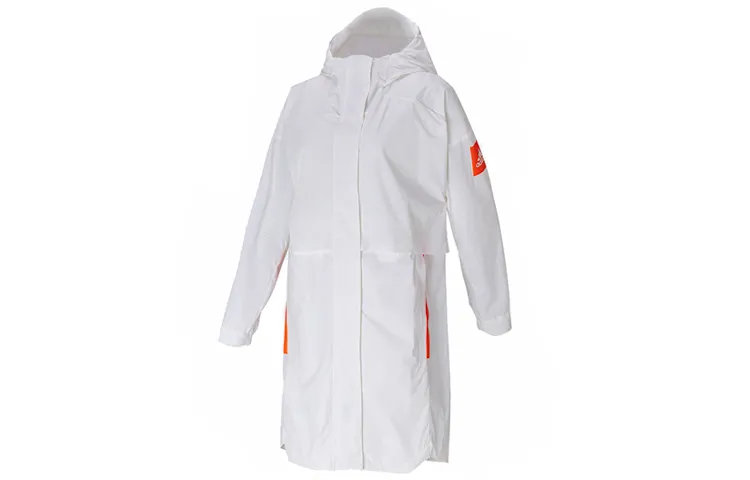 Adidas MYSHELTER Jackets Women's Bright White Hooded Thin Other